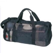 Mesh Duffle Bag con chiusura a zip tasca images