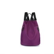 Nylon foldable backpack images