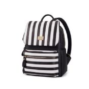 PU Leder Streifen Rucksack images