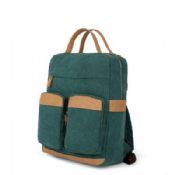 Gewaschener Canvas Freizeit Rucksack images