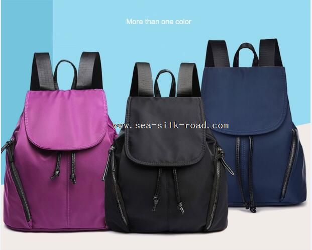 Nylon foldable elegant backpack