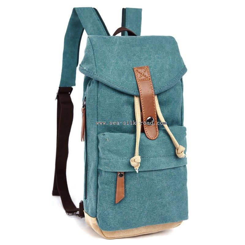 Outdoor Canvas Mini Backpack