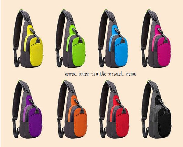 Borsa di petto di Nylon di sport all