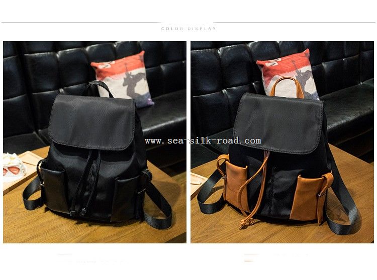 PU buzunar Nylon material rucsac