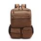 Canvas Backpack For Men With Side Mesh Pockets small picture