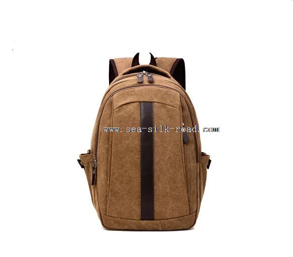 unisex canvas backpack