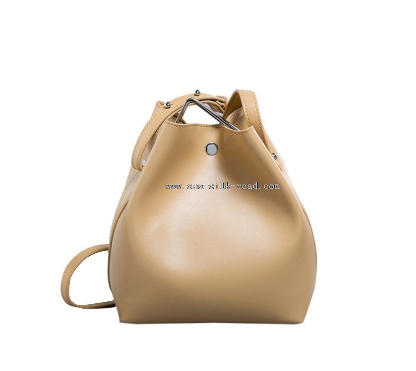 Borsa di cuoio genuino della mucca