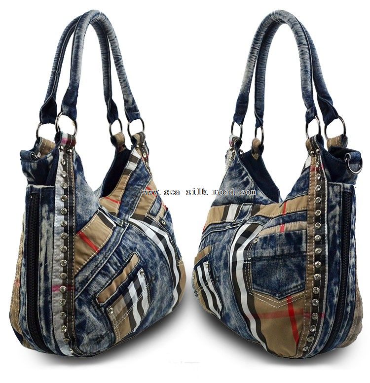 jean hand bag