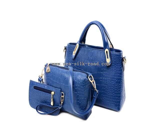 Borsa in pelle borsa 3 in 1 set