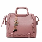 PU leather hand bag images