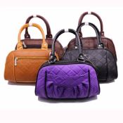 Small embroider PU hand bag images