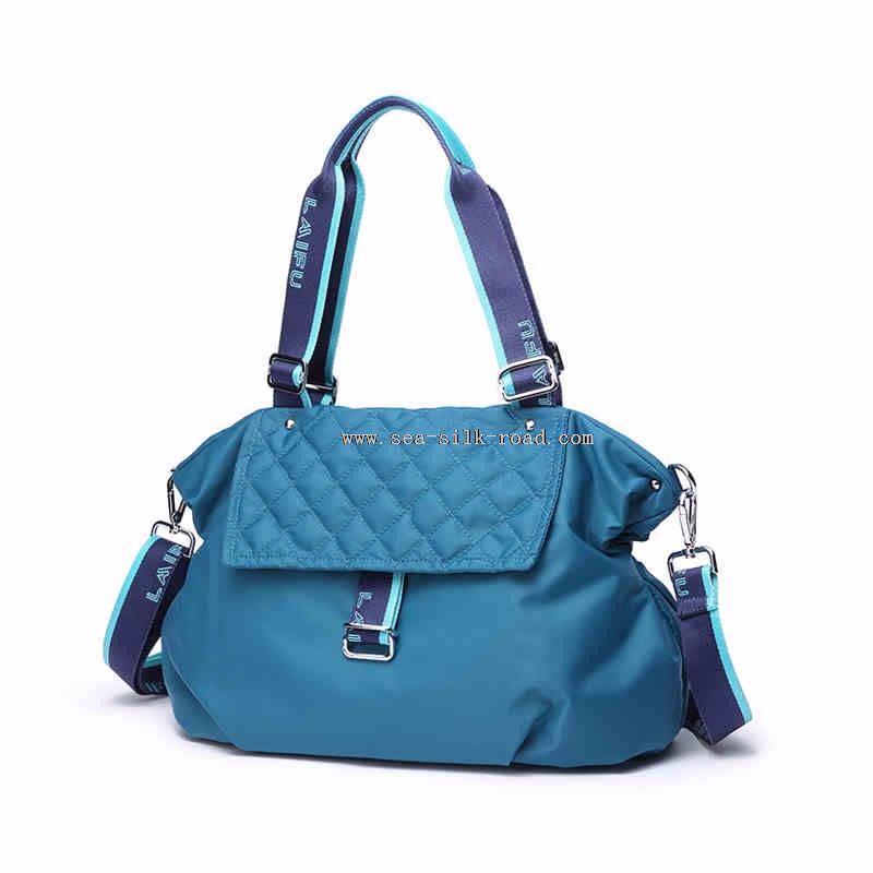 nylon women hand bag