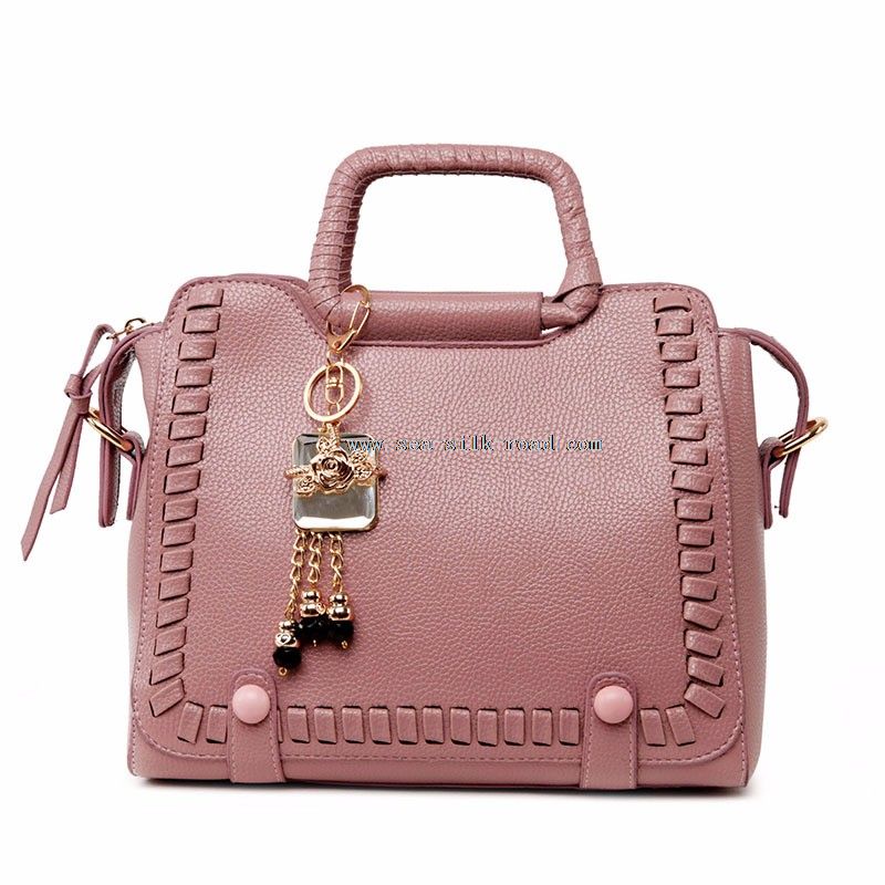 PU leather hand bag