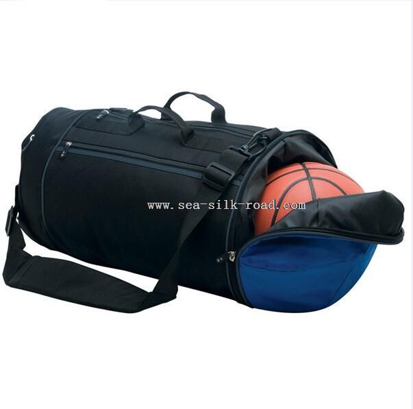 Sport Duffle Bag with Basketball Compartment