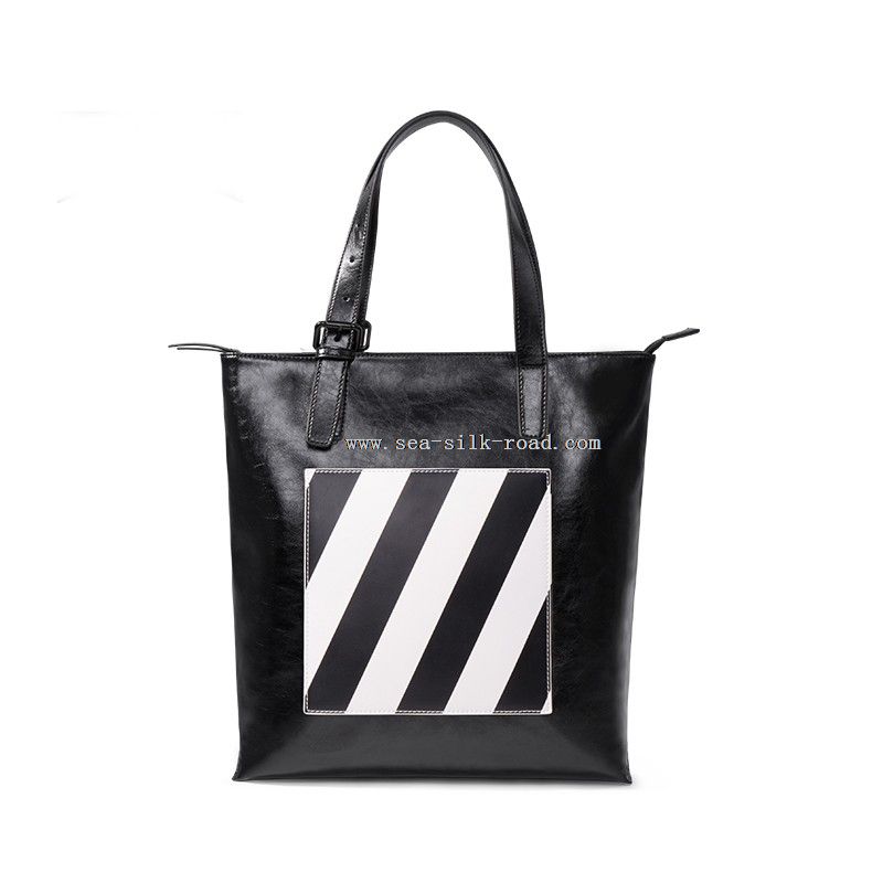 Unisex tote PU hand bag