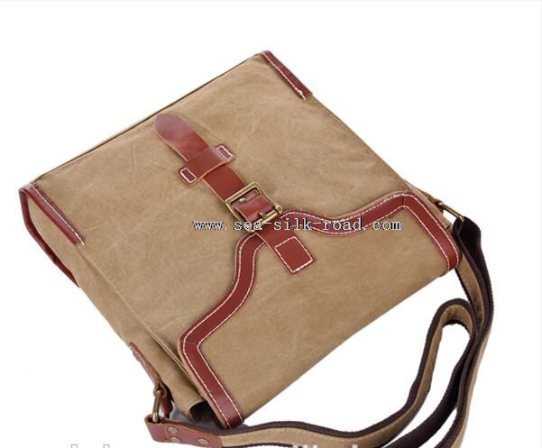 canvas messenger bag