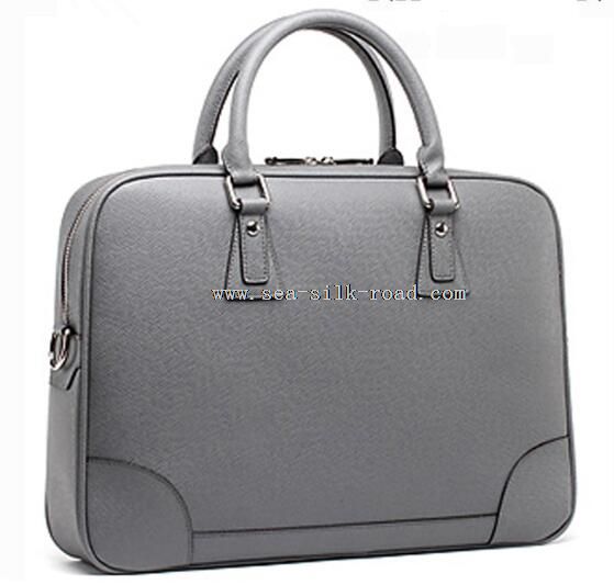 Sac cartable en cuir