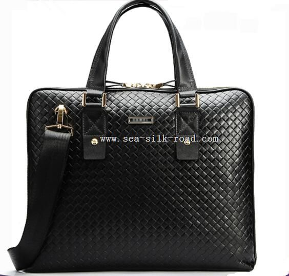 messenger bag in pelle vacchetta