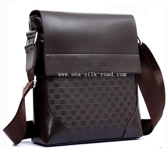 Leather Embossed Briefcases Men Bags