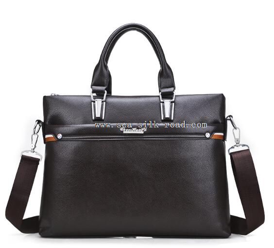 Leather Men Briefcase