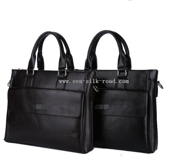 Leather Men Briefcase