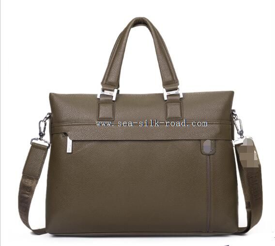 Serviette homme en cuir