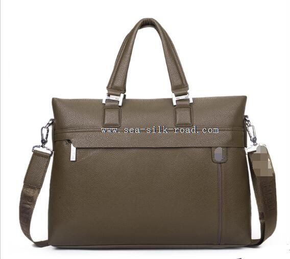 Leather Men Briefcase