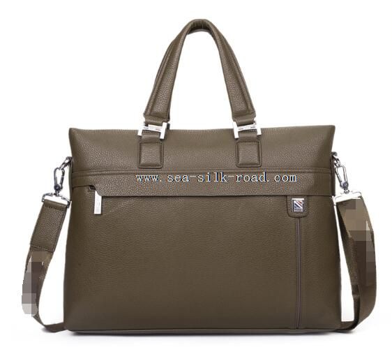 Leather Men Briefcase