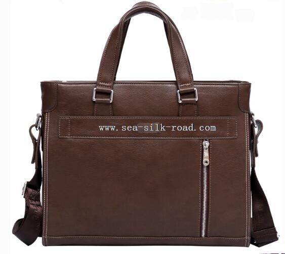 leather men briefcase