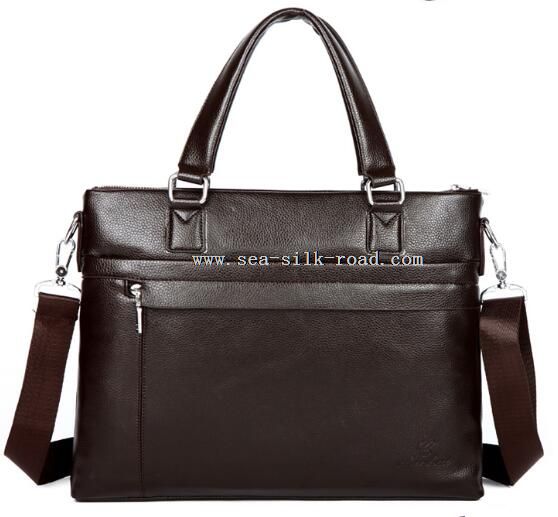 Leather Men Briefcase for Business