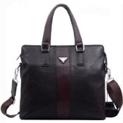 Black leather crossbody bag business men briefcase images