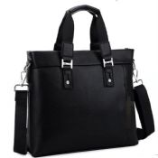 Leather Briefcase Men Shoulder Bag images