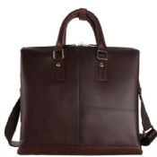 Serviette homme marron en cuir images