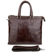 leather cowhide vintage briefcase images