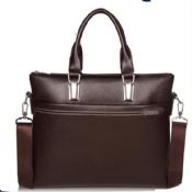 PU Cheap Leather Men Briefcase images