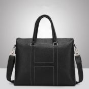 soft leather men briefcase images