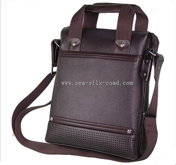 man shoulder leather bag