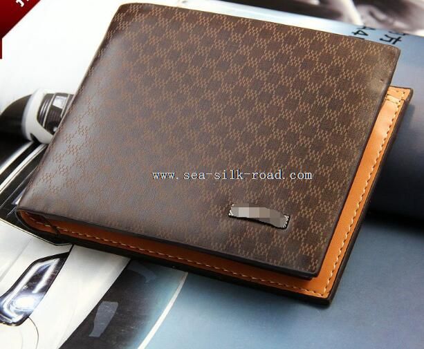 men pu wallet