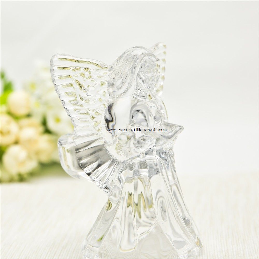 Crystal kaca candle holder