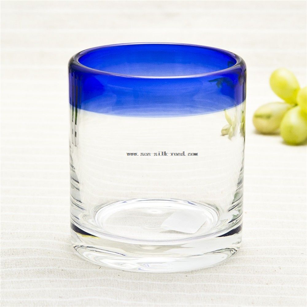 glass candle cup