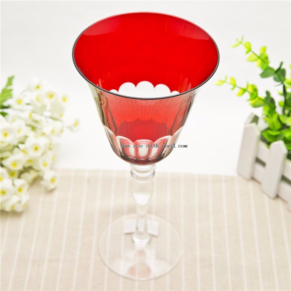 Coupe en verre pour bougie