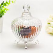 Clear Glass Candle Jar images