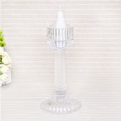 crystal tall glass candle holders images