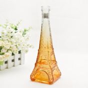 vase bouteille verre à tour Eiffel images