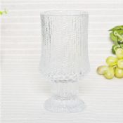 glass tealight candle holder with foot images