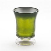 Grøn stearinlys indehaveren glas images