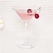 Martini-Glas in mundgeblasenem images