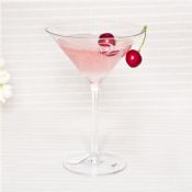 Martini glass in handblown images