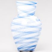 Wirbel-Glas-Vase 25cm hoch images