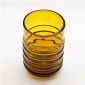 Amber blomst glas Vase small picture
